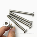 Steel Material Allen Head Zinc Plated Furniture Bolt